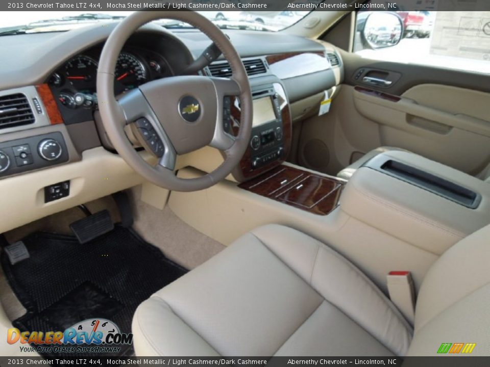 2013 Chevrolet Tahoe LTZ 4x4 Mocha Steel Metallic / Light Cashmere/Dark Cashmere Photo #33