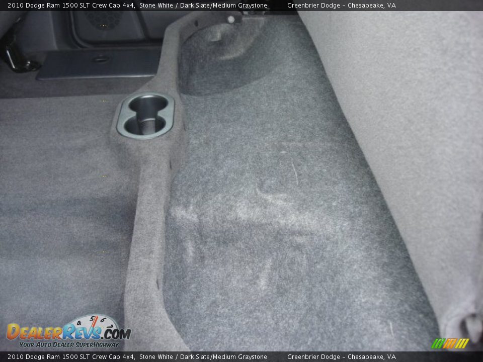 2010 Dodge Ram 1500 SLT Crew Cab 4x4 Stone White / Dark Slate/Medium Graystone Photo #11