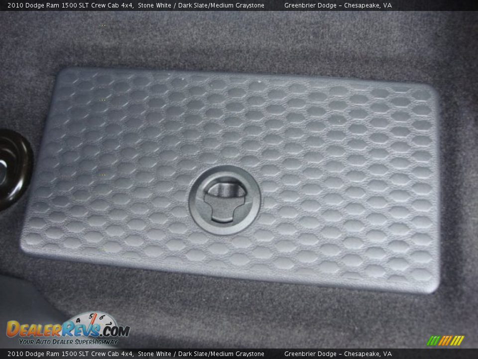 2010 Dodge Ram 1500 SLT Crew Cab 4x4 Stone White / Dark Slate/Medium Graystone Photo #12