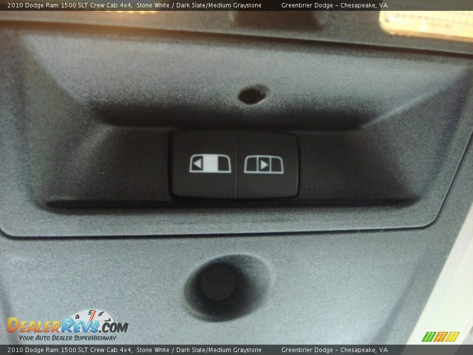 2010 Dodge Ram 1500 SLT Crew Cab 4x4 Stone White / Dark Slate/Medium Graystone Photo #21