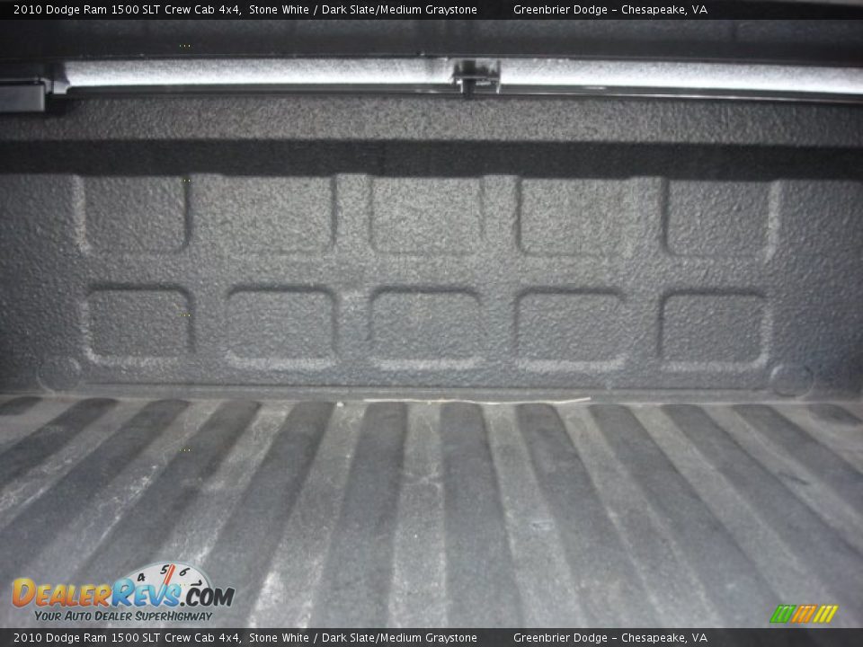 2010 Dodge Ram 1500 SLT Crew Cab 4x4 Stone White / Dark Slate/Medium Graystone Photo #27