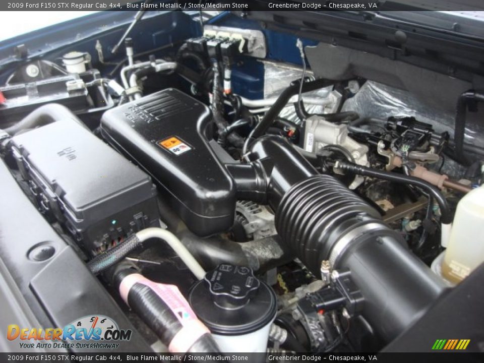2009 Ford F150 STX Regular Cab 4x4 4.6 Liter SOHC 16-Valve Triton V8 Engine Photo #17