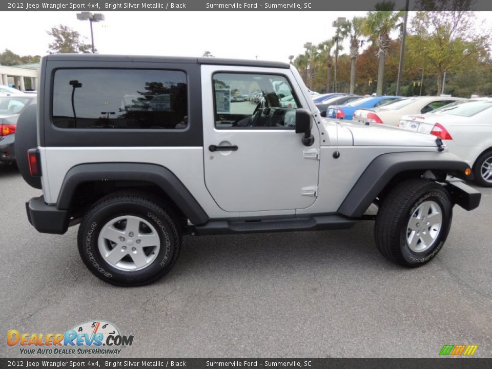 2012 Jeep Wrangler Sport 4x4 Bright Silver Metallic / Black Photo #1