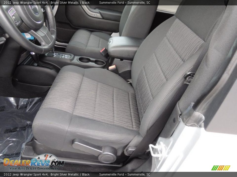 2012 Jeep Wrangler Sport 4x4 Bright Silver Metallic / Black Photo #4