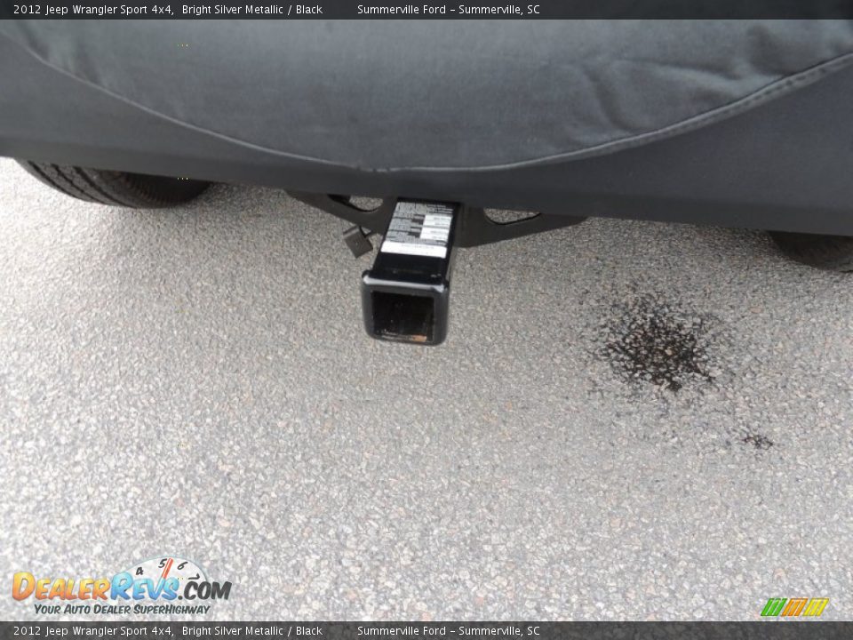 2012 Jeep Wrangler Sport 4x4 Bright Silver Metallic / Black Photo #9