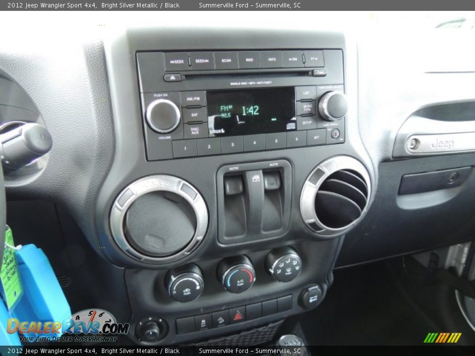 2012 Jeep Wrangler Sport 4x4 Bright Silver Metallic / Black Photo #15