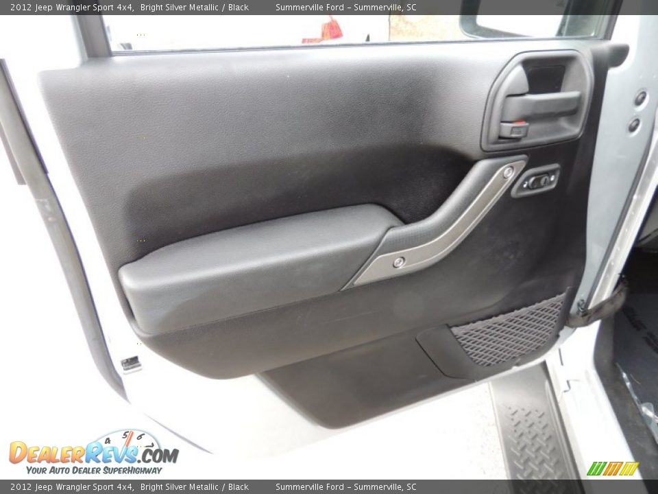 2012 Jeep Wrangler Sport 4x4 Bright Silver Metallic / Black Photo #21