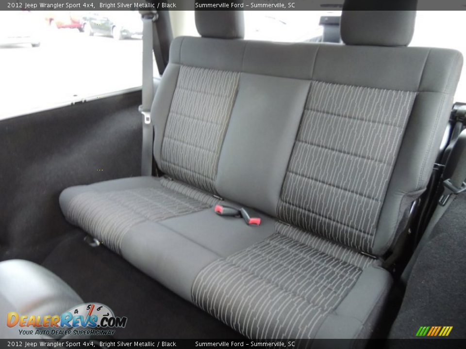 2012 Jeep Wrangler Sport 4x4 Bright Silver Metallic / Black Photo #23