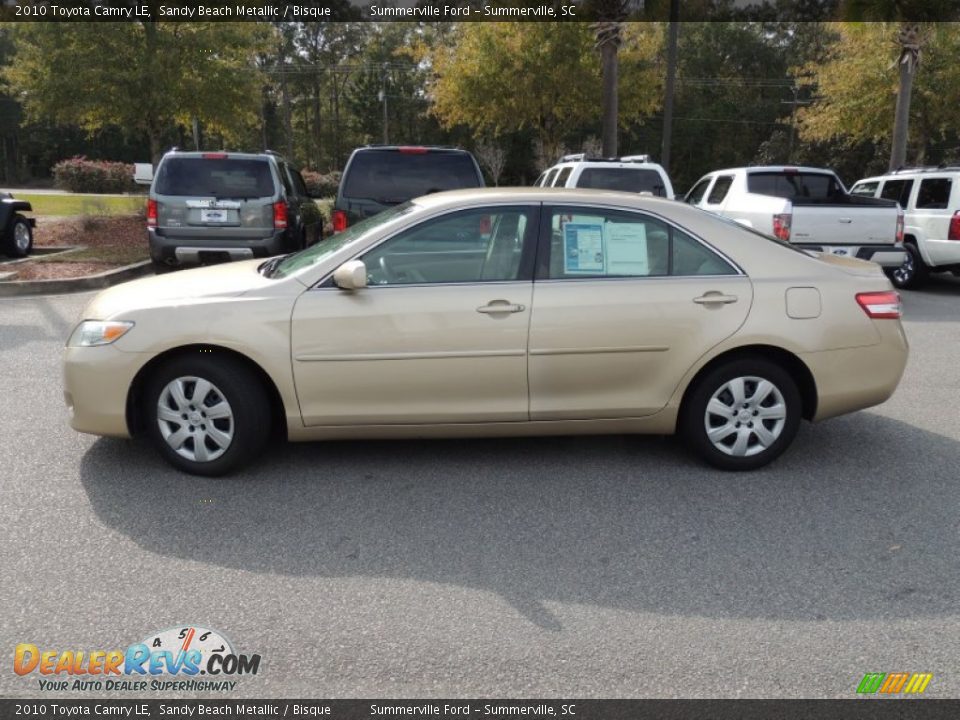 2010 Toyota Camry LE Sandy Beach Metallic / Bisque Photo #2