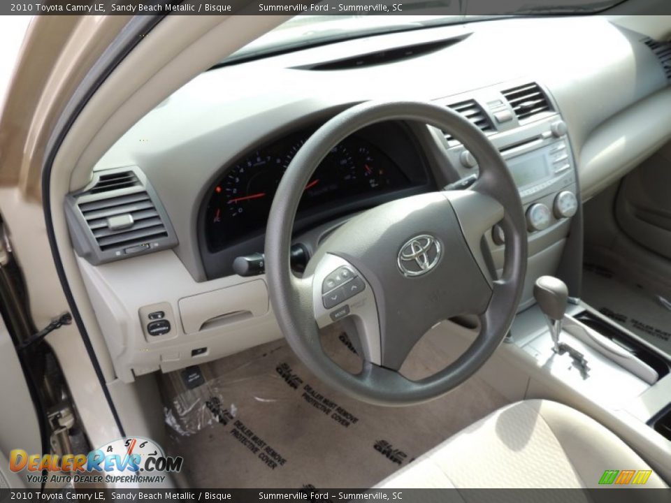 2010 Toyota Camry LE Sandy Beach Metallic / Bisque Photo #3