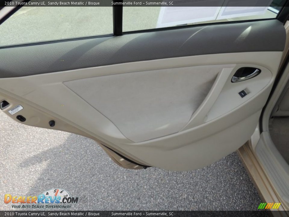 2010 Toyota Camry LE Sandy Beach Metallic / Bisque Photo #7