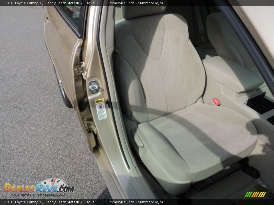 2010 Toyota Camry LE Sandy Beach Metallic / Bisque Photo #8