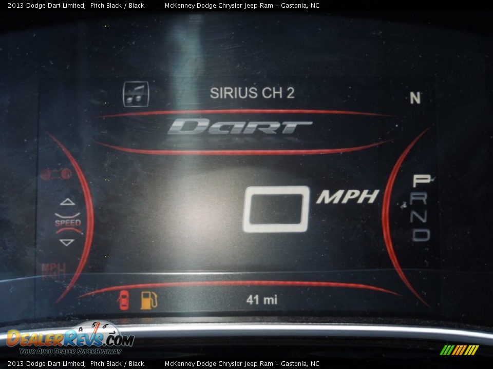 2013 Dodge Dart Limited Pitch Black / Black Photo #18
