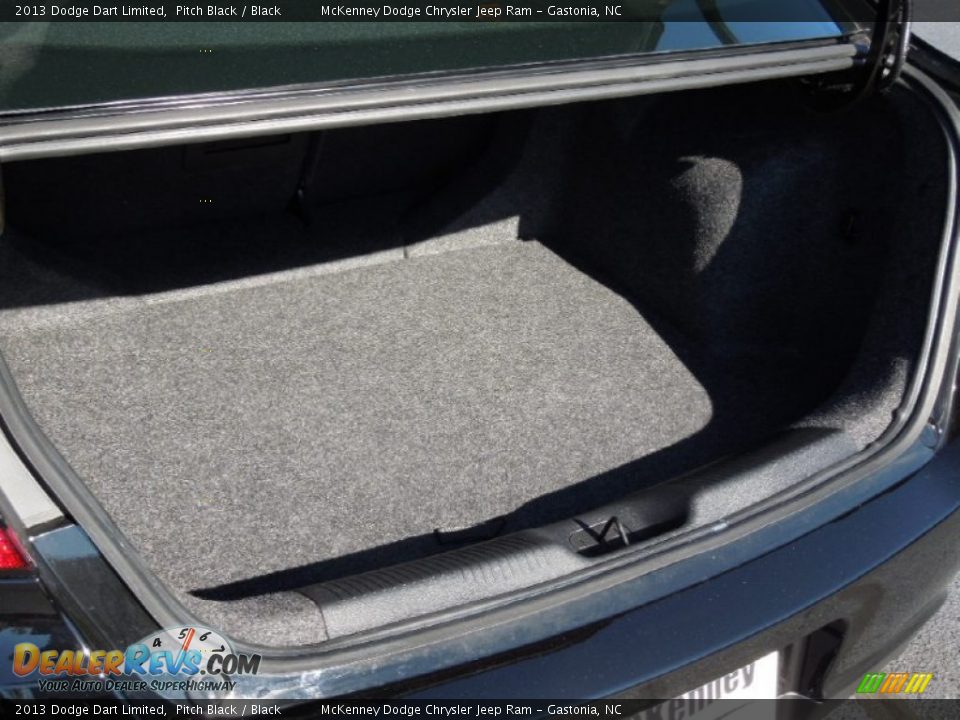 2013 Dodge Dart Limited Pitch Black / Black Photo #22