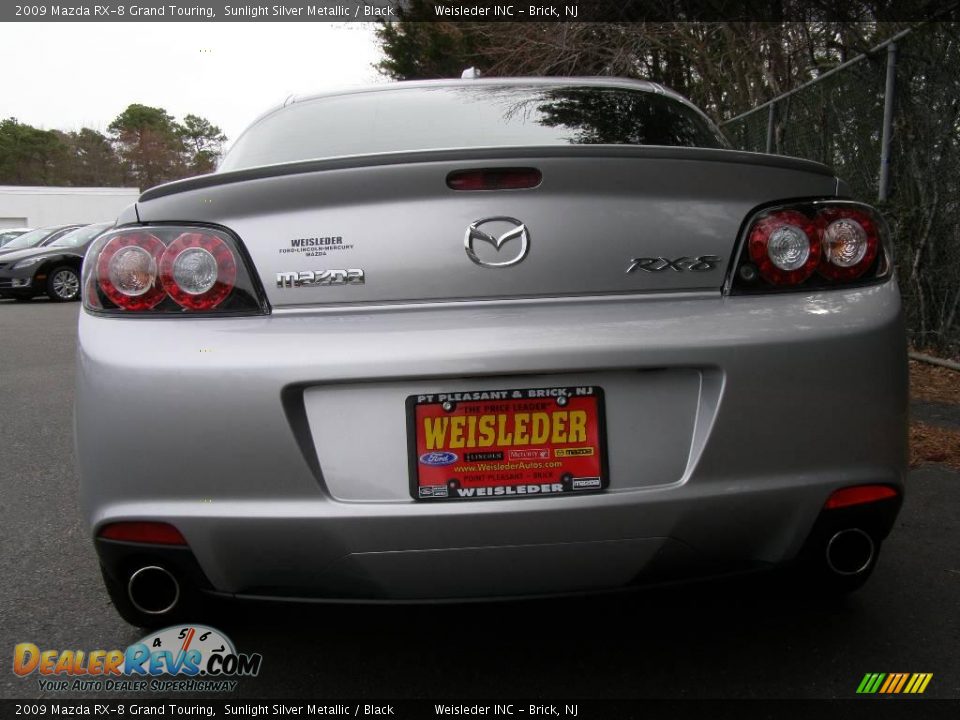 2009 Mazda RX-8 Grand Touring Sunlight Silver Metallic / Black Photo #5