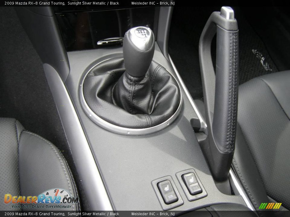 2009 Mazda RX-8 Grand Touring Sunlight Silver Metallic / Black Photo #9