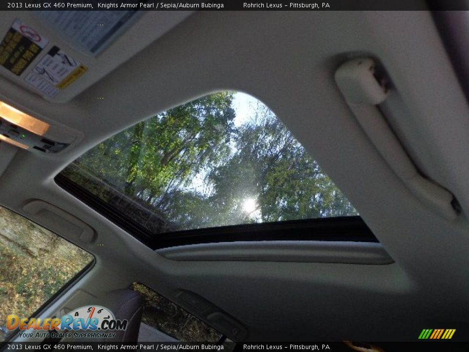 Sunroof of 2013 Lexus GX 460 Premium Photo #15