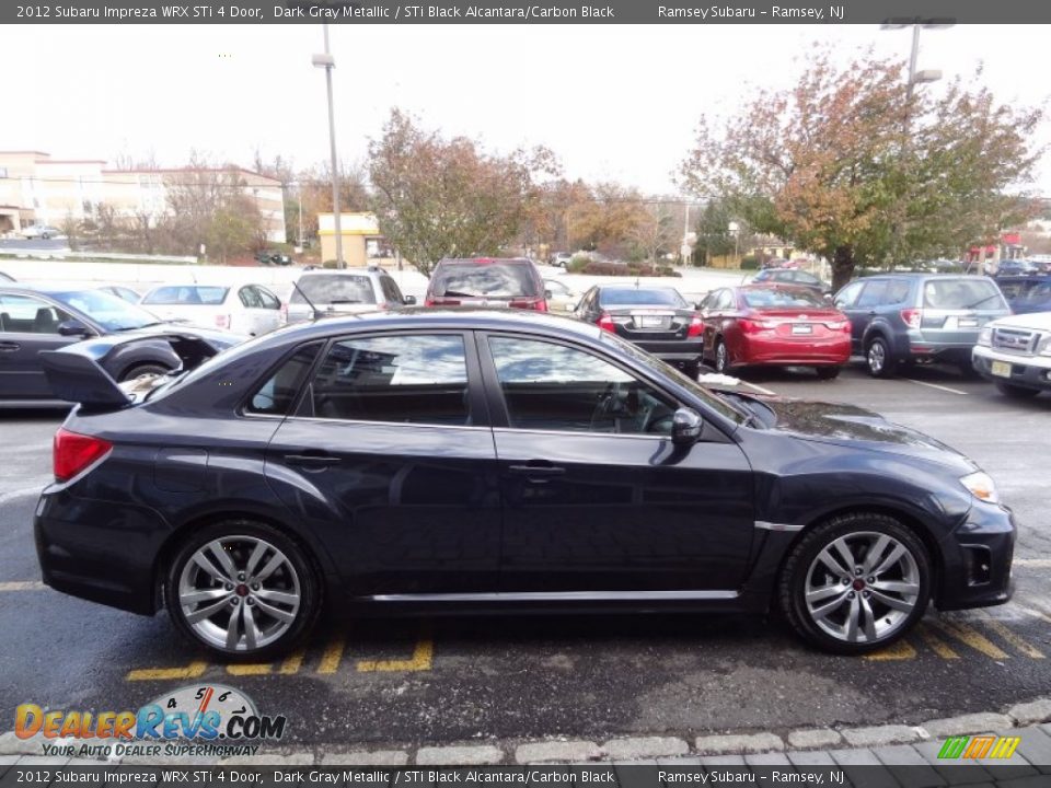 Dark Gray Metallic 2012 Subaru Impreza WRX STi 4 Door Photo #9