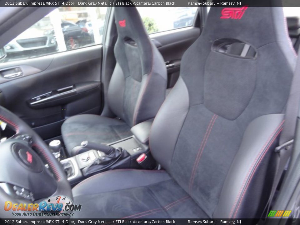 Front Seat of 2012 Subaru Impreza WRX STi 4 Door Photo #16