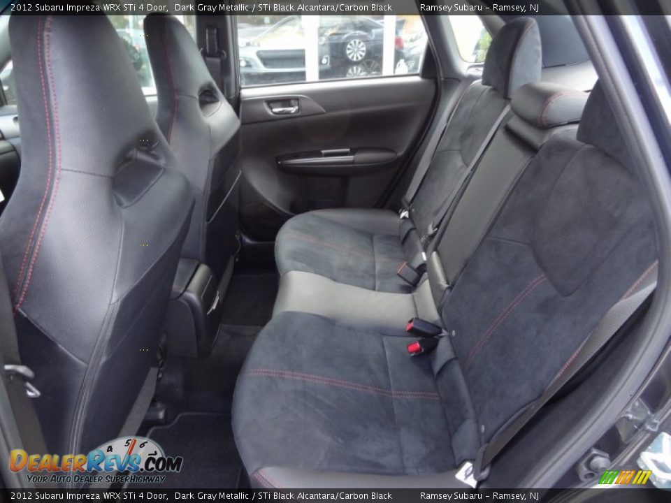Rear Seat of 2012 Subaru Impreza WRX STi 4 Door Photo #17