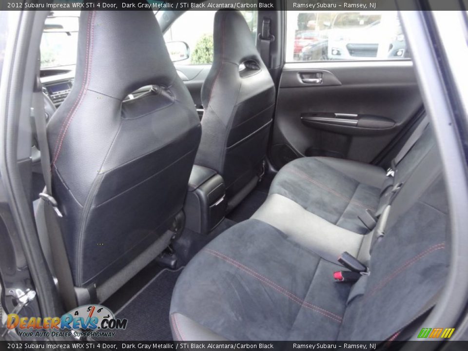 STi Black Alcantara/Carbon Black Interior - 2012 Subaru Impreza WRX STi 4 Door Photo #18