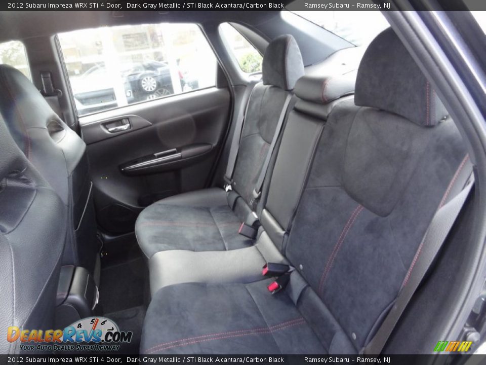 Rear Seat of 2012 Subaru Impreza WRX STi 4 Door Photo #19