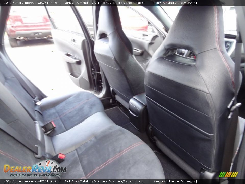 STi Black Alcantara/Carbon Black Interior - 2012 Subaru Impreza WRX STi 4 Door Photo #24