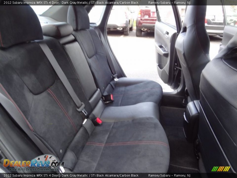 STi Black Alcantara/Carbon Black Interior - 2012 Subaru Impreza WRX STi 4 Door Photo #25