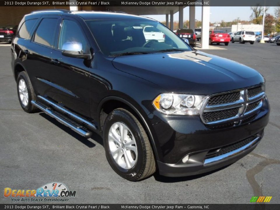 2013 Dodge Durango SXT Brilliant Black Crystal Pearl / Black Photo #1