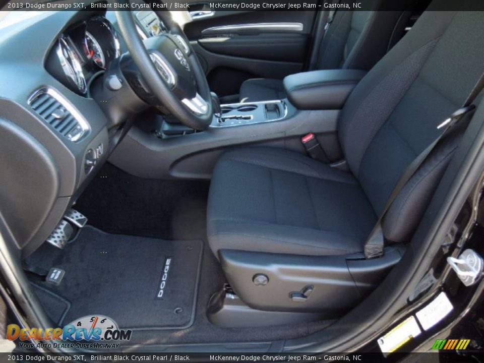 2013 Dodge Durango SXT Brilliant Black Crystal Pearl / Black Photo #8