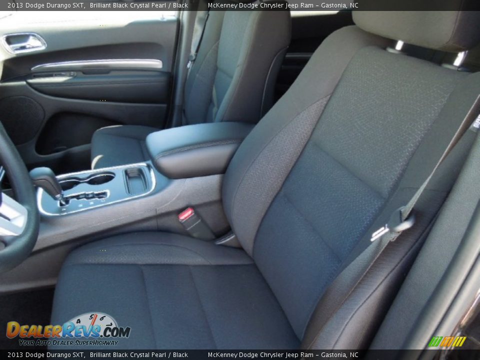 2013 Dodge Durango SXT Brilliant Black Crystal Pearl / Black Photo #9