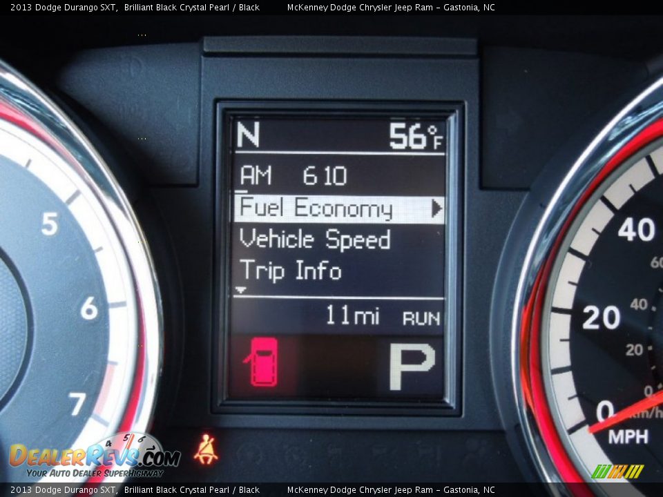2013 Dodge Durango SXT Brilliant Black Crystal Pearl / Black Photo #16