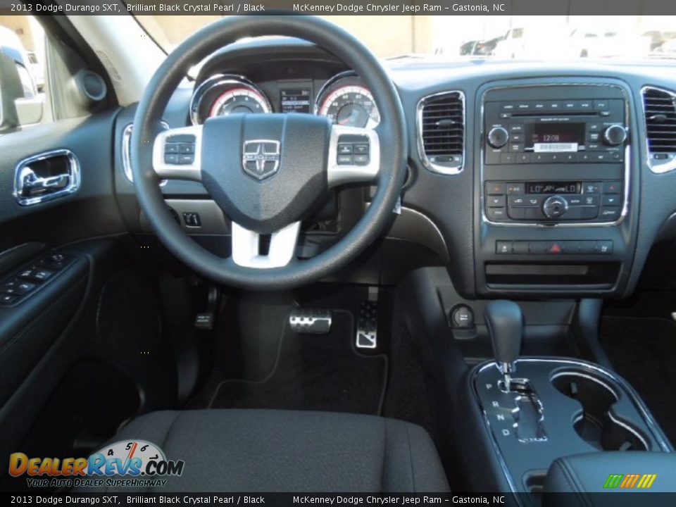 2013 Dodge Durango SXT Brilliant Black Crystal Pearl / Black Photo #18