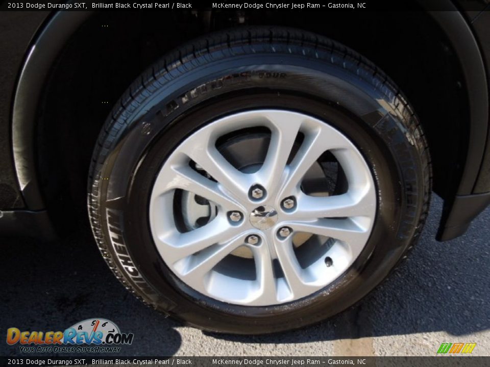 2013 Dodge Durango SXT Brilliant Black Crystal Pearl / Black Photo #26