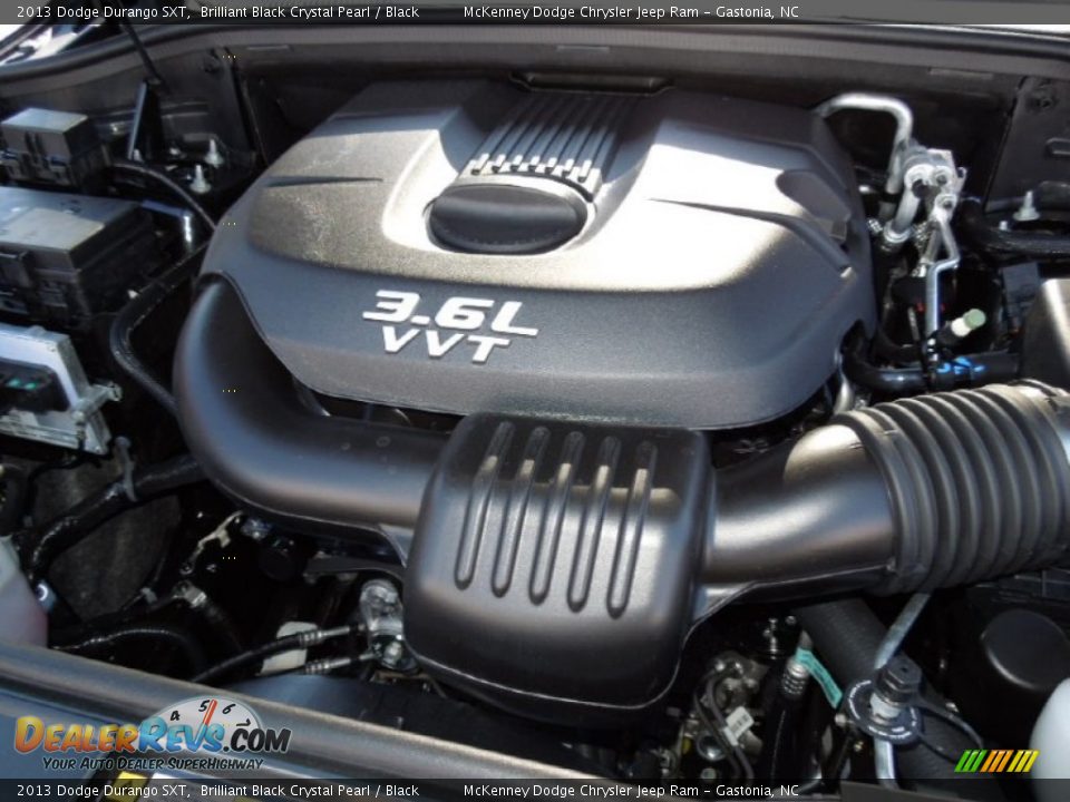 2013 Dodge Durango SXT Brilliant Black Crystal Pearl / Black Photo #27