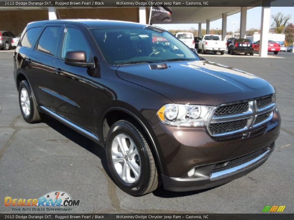 2013 Dodge Durango SXT Rugged Brown Pearl / Black Photo #1