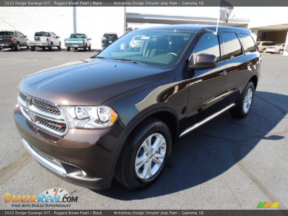2013 Dodge Durango SXT Rugged Brown Pearl / Black Photo #2