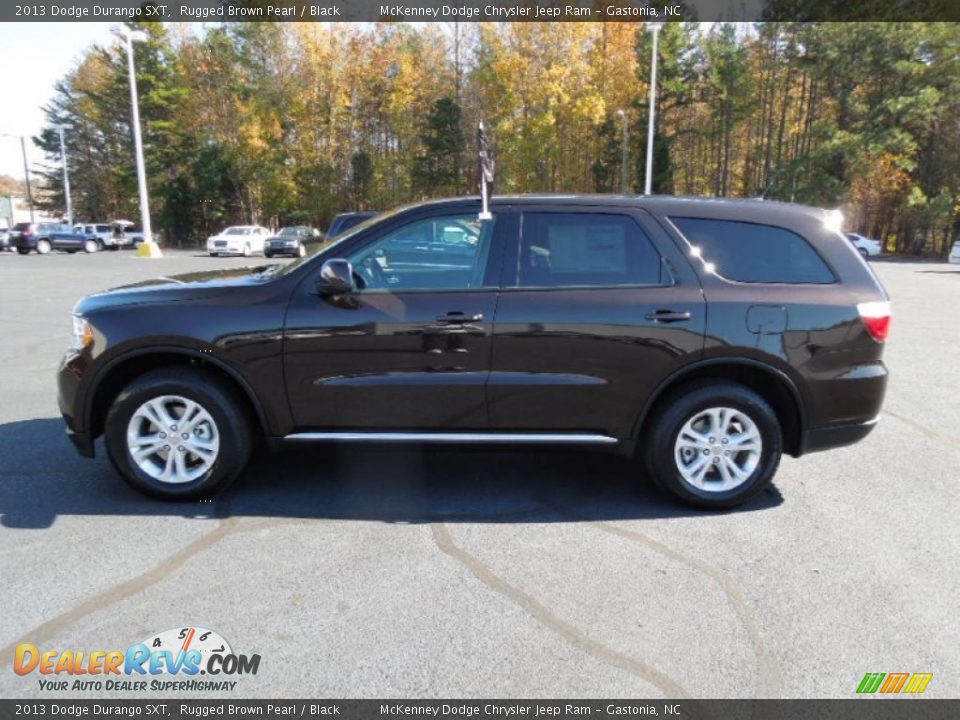 2013 Dodge Durango SXT Rugged Brown Pearl / Black Photo #3