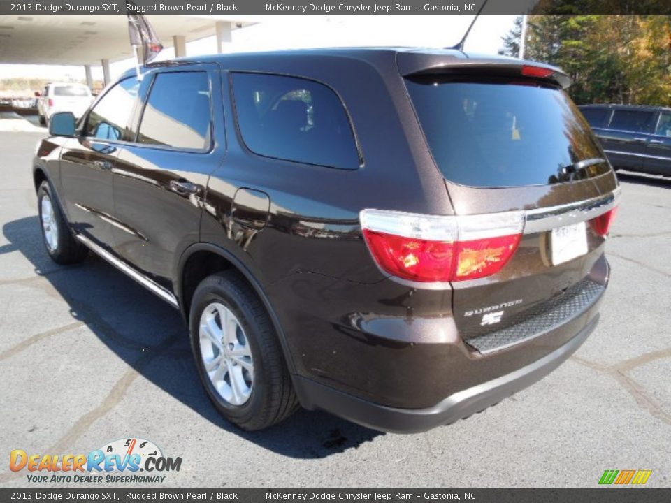 2013 Dodge Durango SXT Rugged Brown Pearl / Black Photo #4