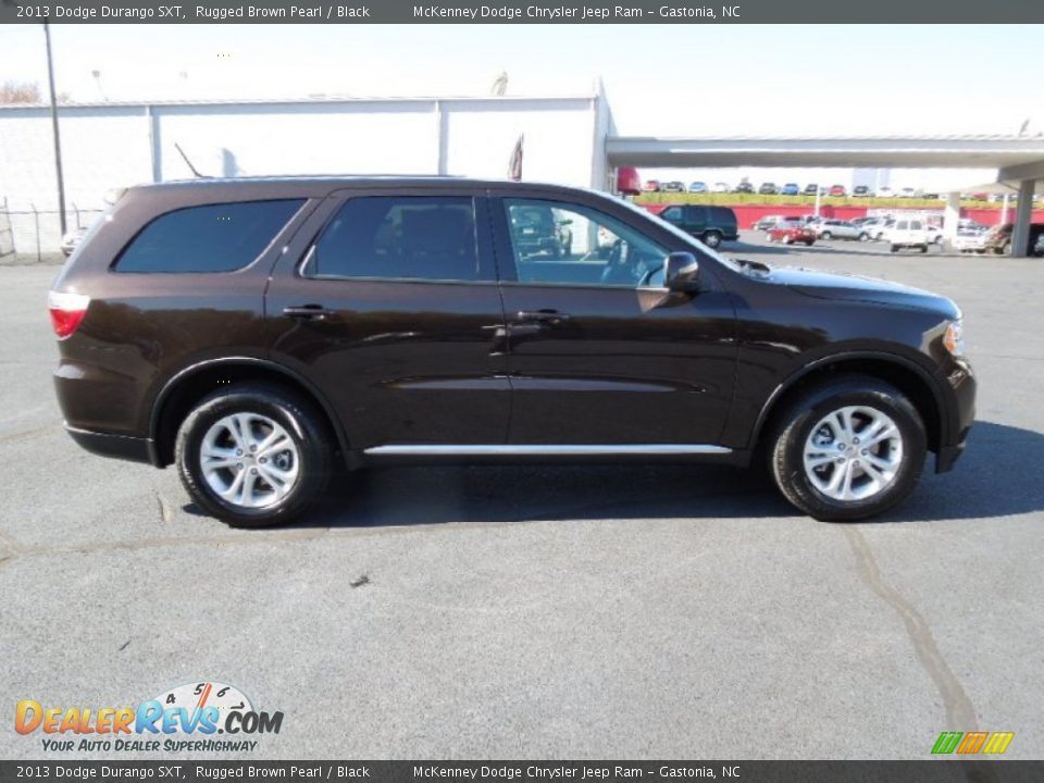 2013 Dodge Durango SXT Rugged Brown Pearl / Black Photo #6