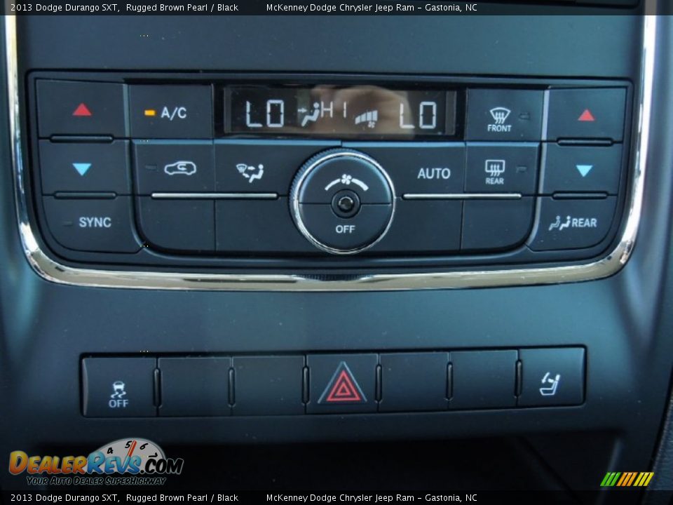2013 Dodge Durango SXT Rugged Brown Pearl / Black Photo #13