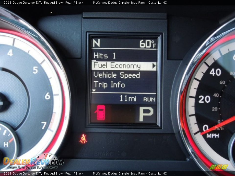 2013 Dodge Durango SXT Rugged Brown Pearl / Black Photo #16