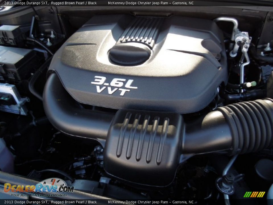 2013 Dodge Durango SXT Rugged Brown Pearl / Black Photo #27