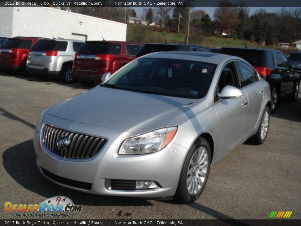 2013 Buick Regal Turbo Quicksilver Metallic / Ebony Photo #2