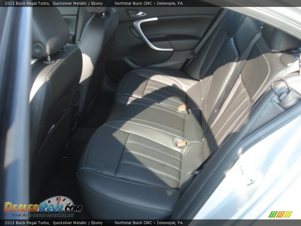 2013 Buick Regal Turbo Quicksilver Metallic / Ebony Photo #13