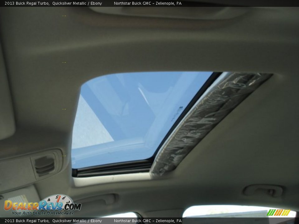 2013 Buick Regal Turbo Quicksilver Metallic / Ebony Photo #15