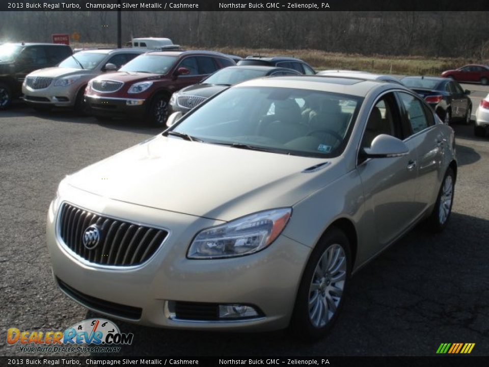 2013 Buick Regal Turbo Champagne Silver Metallic / Cashmere Photo #2