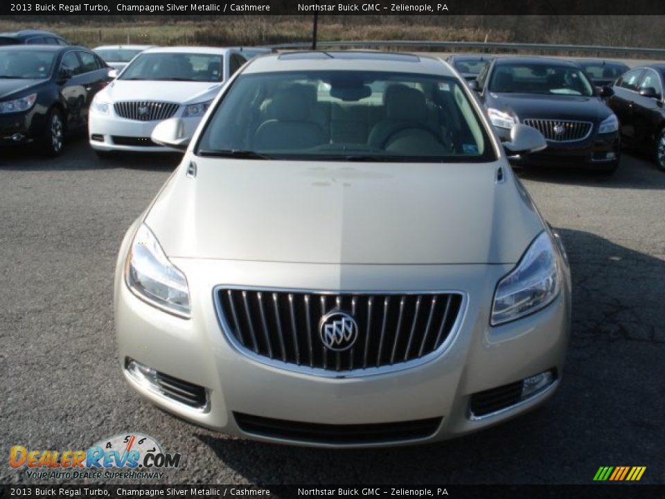 2013 Buick Regal Turbo Champagne Silver Metallic / Cashmere Photo #3