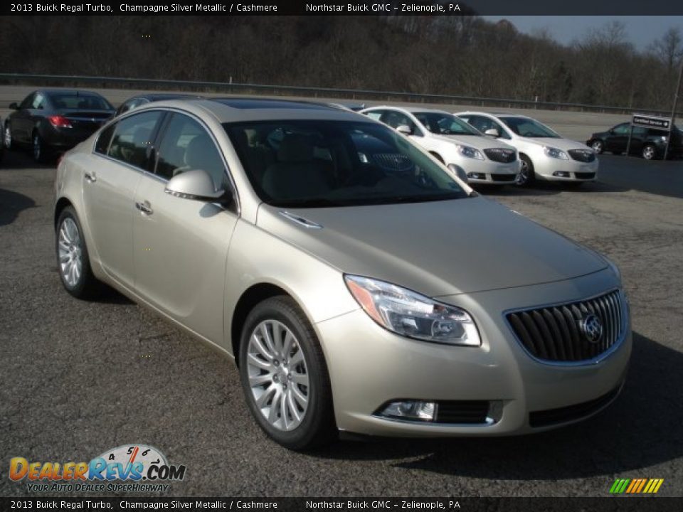 2013 Buick Regal Turbo Champagne Silver Metallic / Cashmere Photo #4