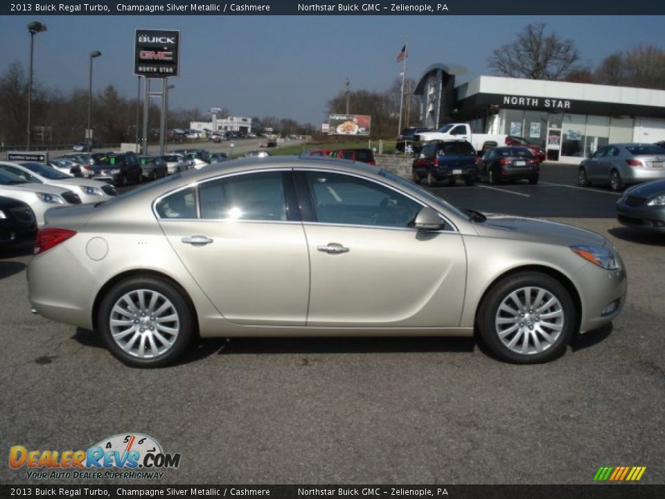 2013 Buick Regal Turbo Champagne Silver Metallic / Cashmere Photo #5